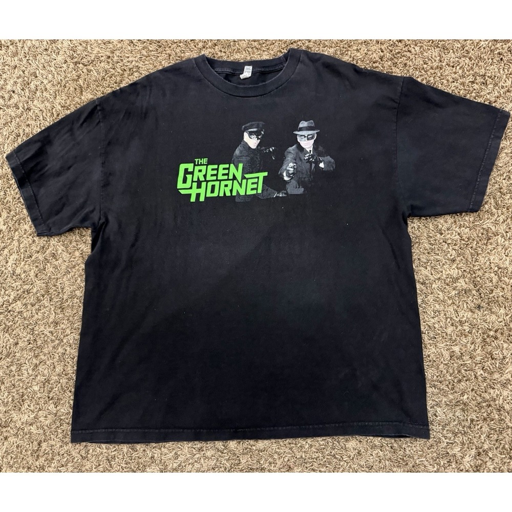 AAA The Green Hornet Mens Small Unisex Black T-Shirt - Mens Size 2XL